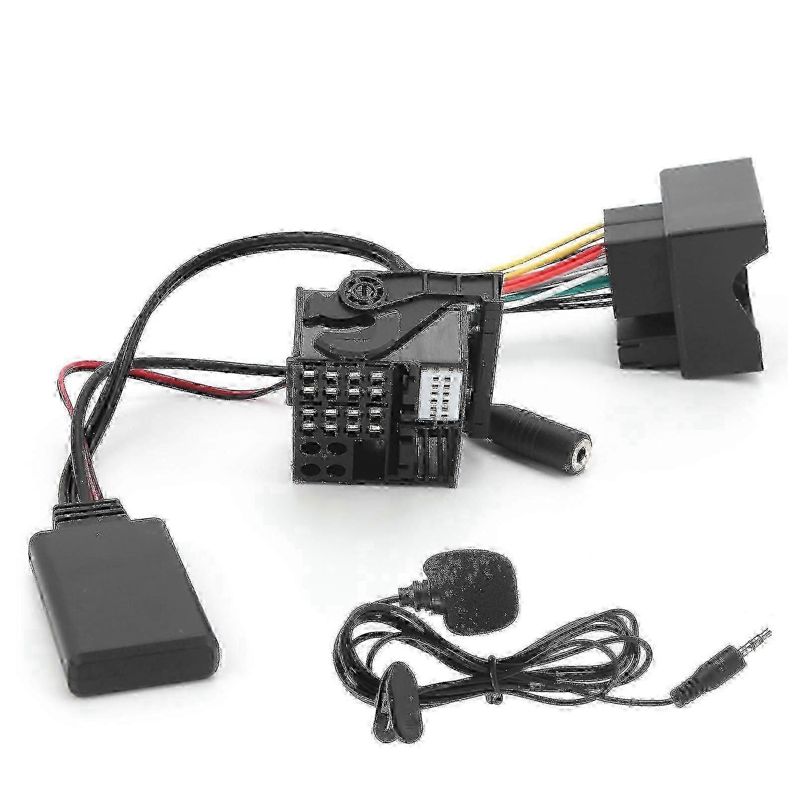 Adaptateur Bluetooth pour BMW E66 E87 avec microphone et câble AUX long