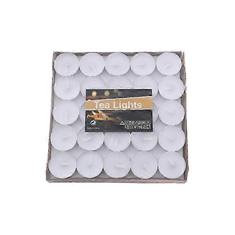 4hour Tea Lights Candles (50 Pack)