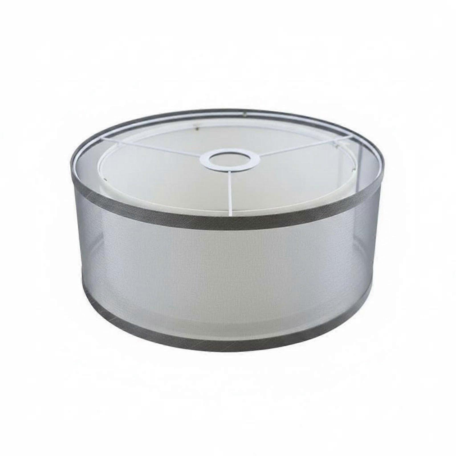 Cylindrical Lampshade OEM Double Tier Lampshade Customizable
