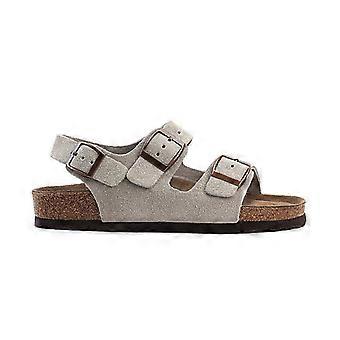 TripleBuckle Cork Footbed Sandals, Adjustable AnkleStrap OpenToe Sandals For Casual Summer Occasions