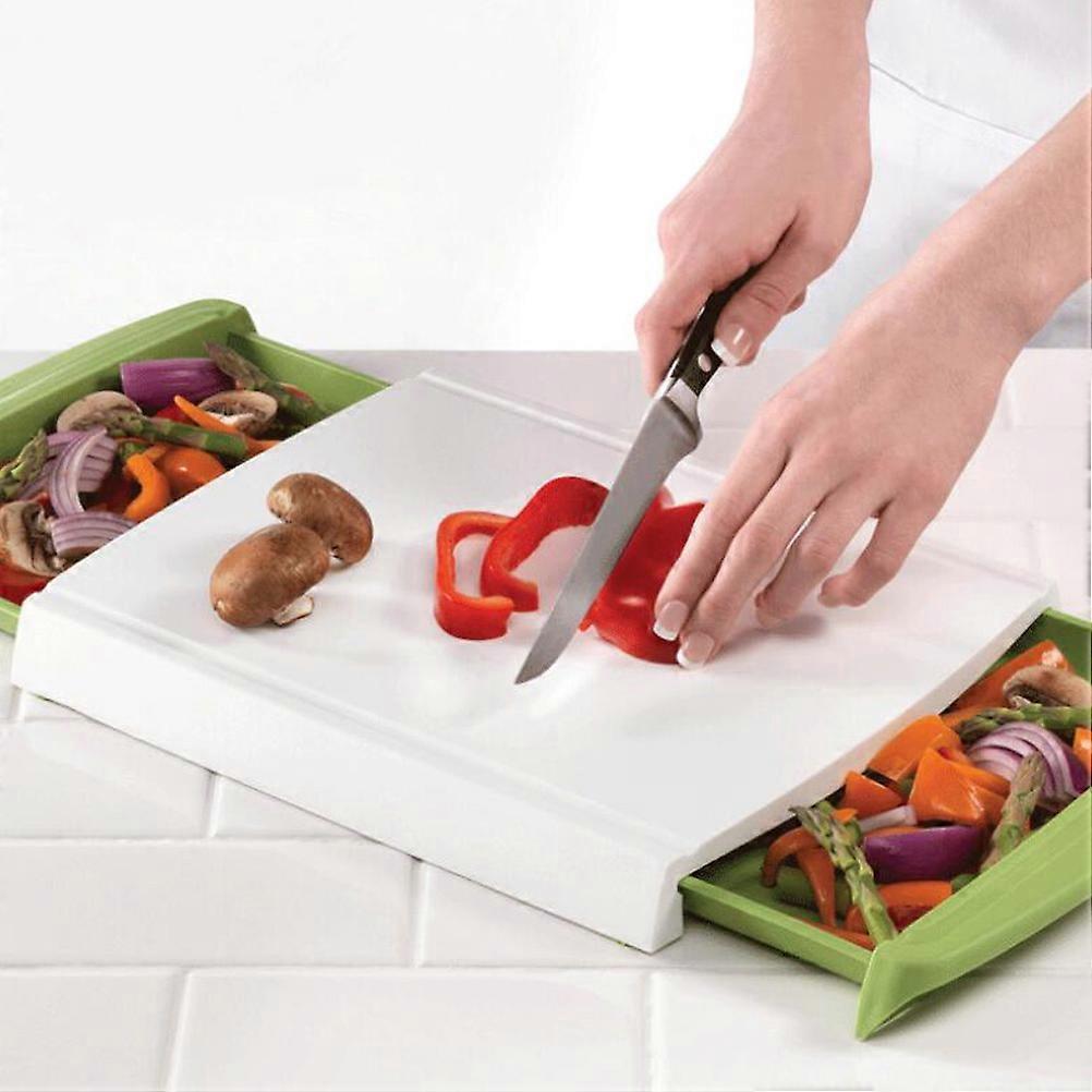 Kitchen Drawer Type Cutting Board Plastic for Chopping Vegetables