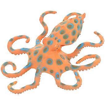 Realistic Blue-ringed Octopus Simulated Blue-ringed Octopus Artificial Sea Animal Model_coco1