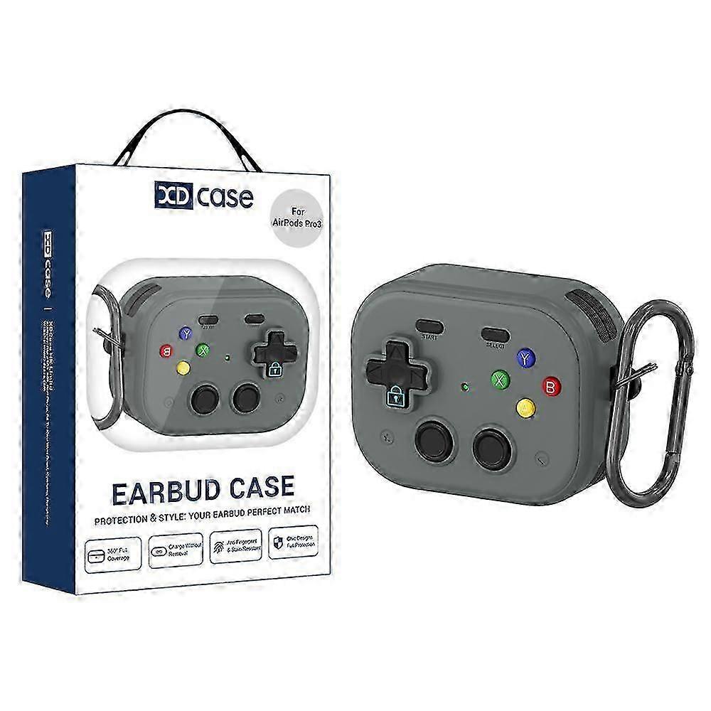 For AirPods Pro 3 XDcase Retro Game Console Design Earbuds Protective Case