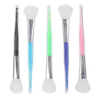 Makeup Brush Facial Silicone Head Brush for Makeup 5Pcs Assorted Color