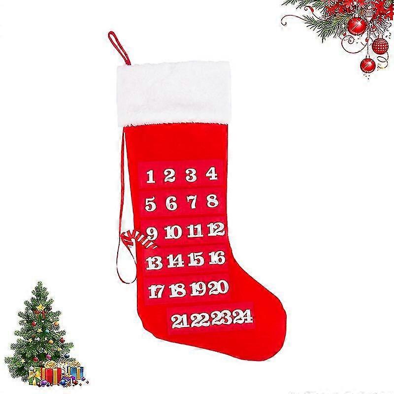 1pcs Christmas Sock Ornament