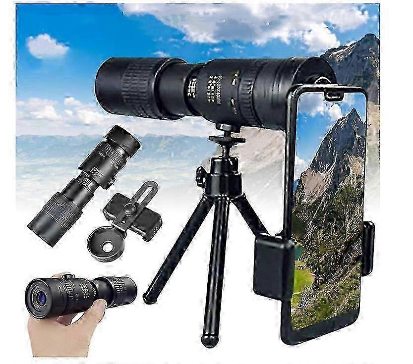 4K Waterproof 10-300x Stabilized Monocular
