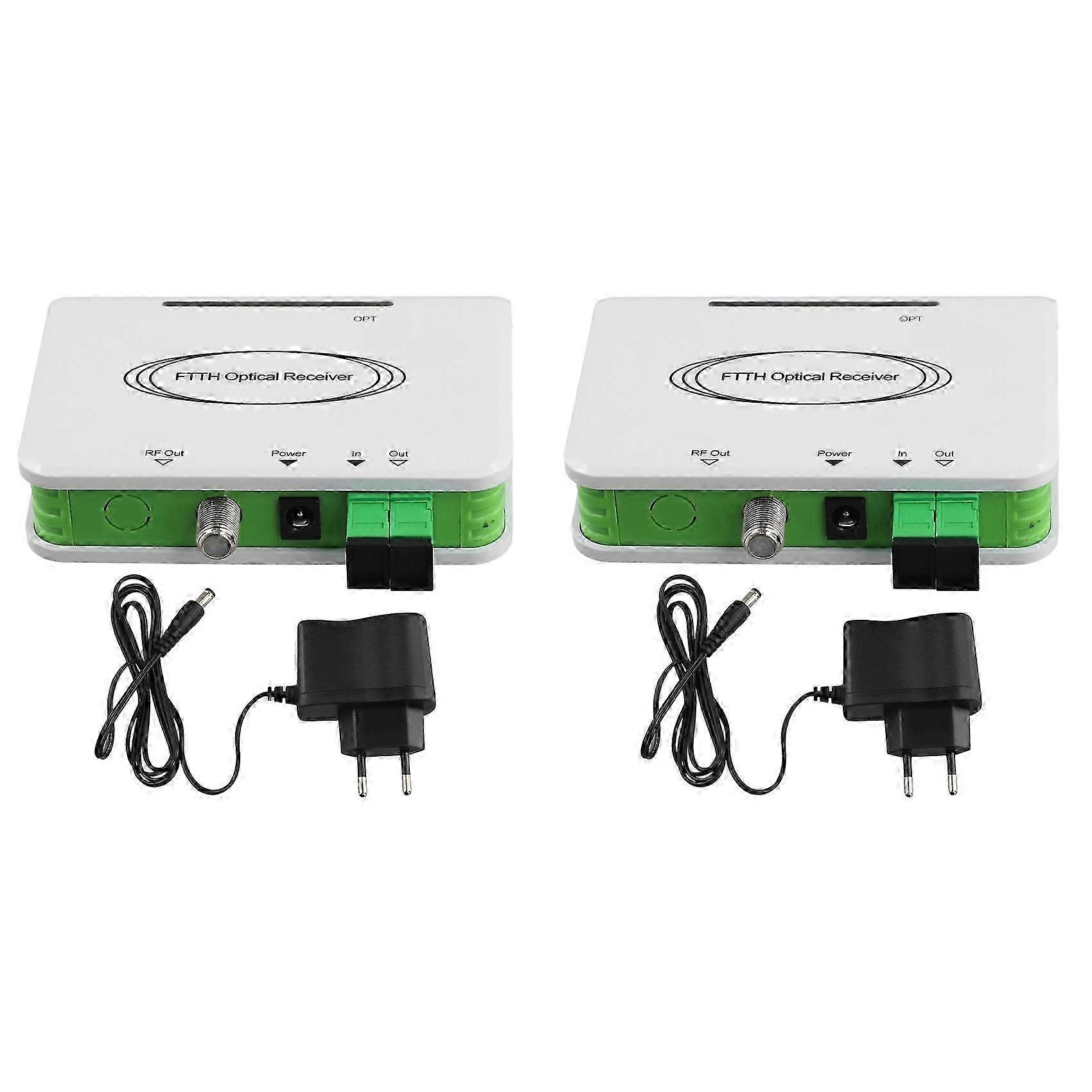 2X CATV System ONU FTTH Optical WDM Receiver Optical Node Active Triplexer SC/APC(A) EU PLUG