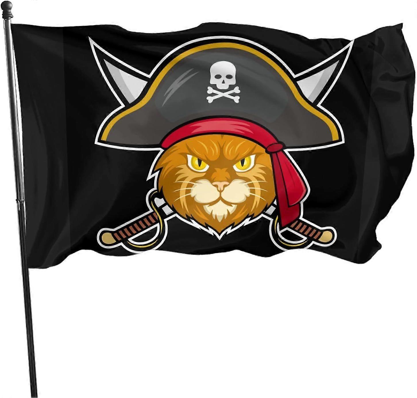 Pirate Cat Flag ND-081