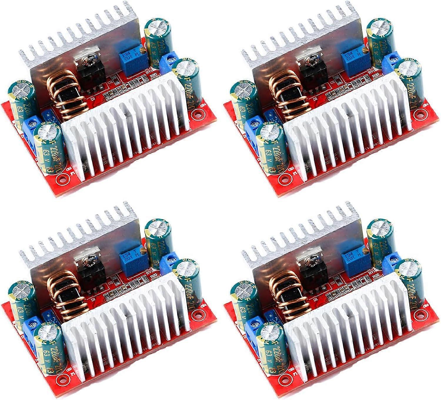 4-Pack 400W Boost Converter Module, 15A, Constant Current