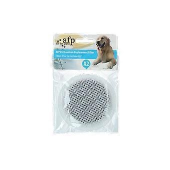 AFP Lifestyle 4 Pets - Ersättningsfilter för husdjursfontän (2-pack)1