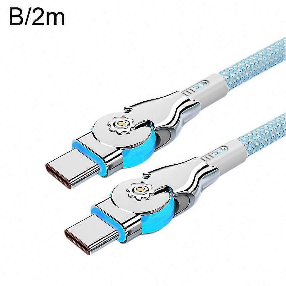 Type-C Cable, Double-Headed Fast Charging Cord