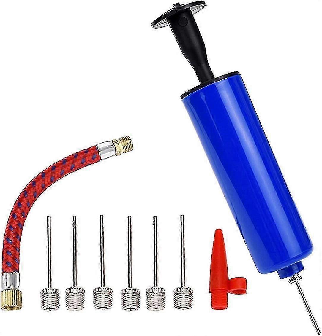 Ball Pump - Compact Hand Pump compatible with Sports Balls & Inflatables