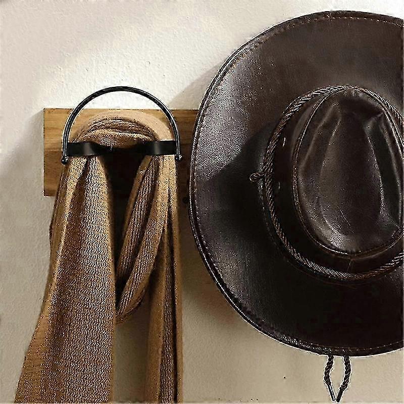 Multi-Hat Wall Mount Carbon Steel Rack