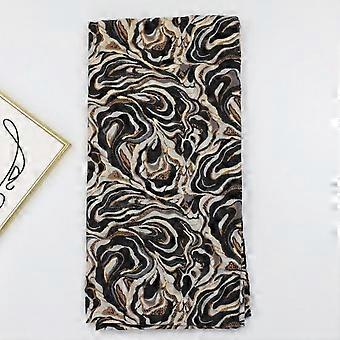 2024 Spring And Autumn Winter New Cotton And Hemp Long Thin Scarf Travel Versatile Sunscreen Warm Shawl For Women