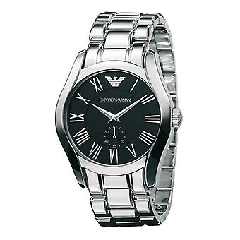 Armani valent kvarts analog herrklocka med AR0680 rostfrittstål armband