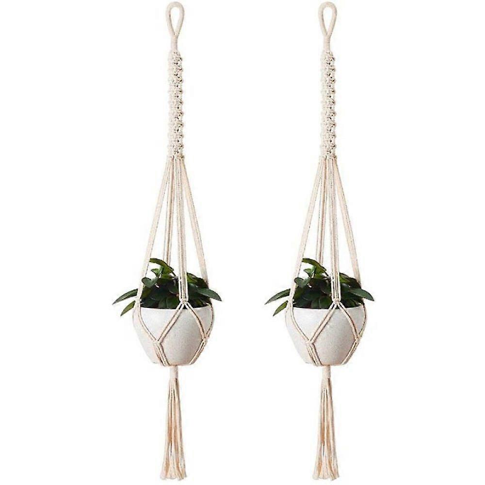 Macramé Pot Hangers Natural Durable Simple