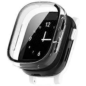 Smartwatch Hülle + 9H Schutzglas Xplora X6Play 2. Gen Schutz Bumper 360 Grad