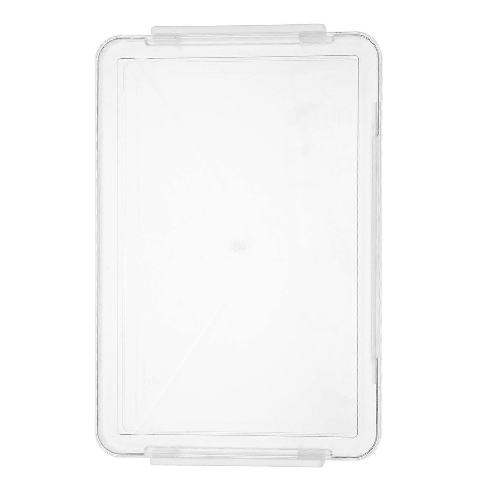 Pet Document Storage Box with Fliptop for Portable Document Storage