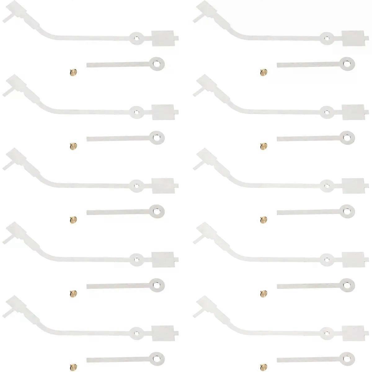 10 Sets Movement Hands for Clocks Replacement Pointer Parts