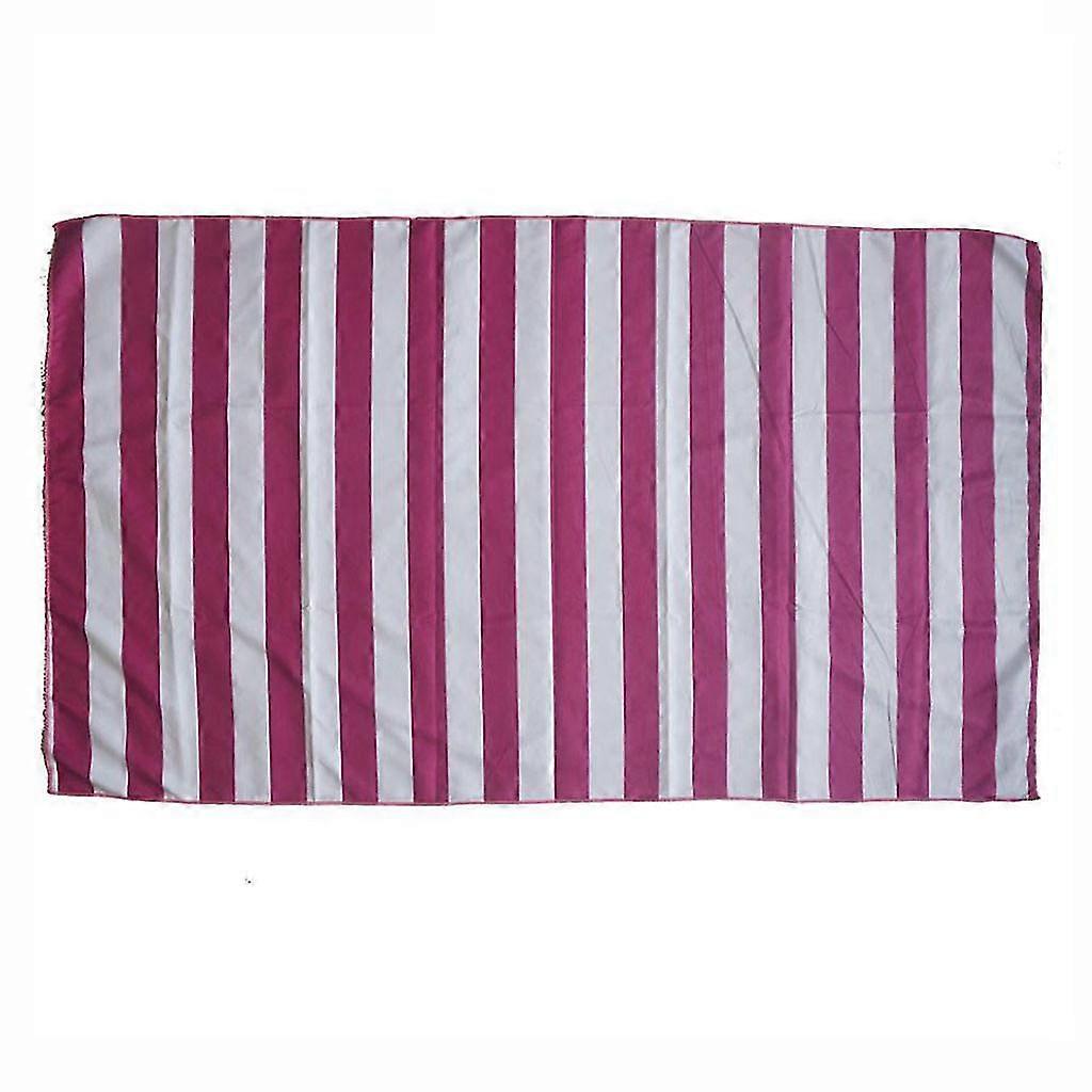 Printed Striped Beach Towel Double-sided Microfiber Beach Towels