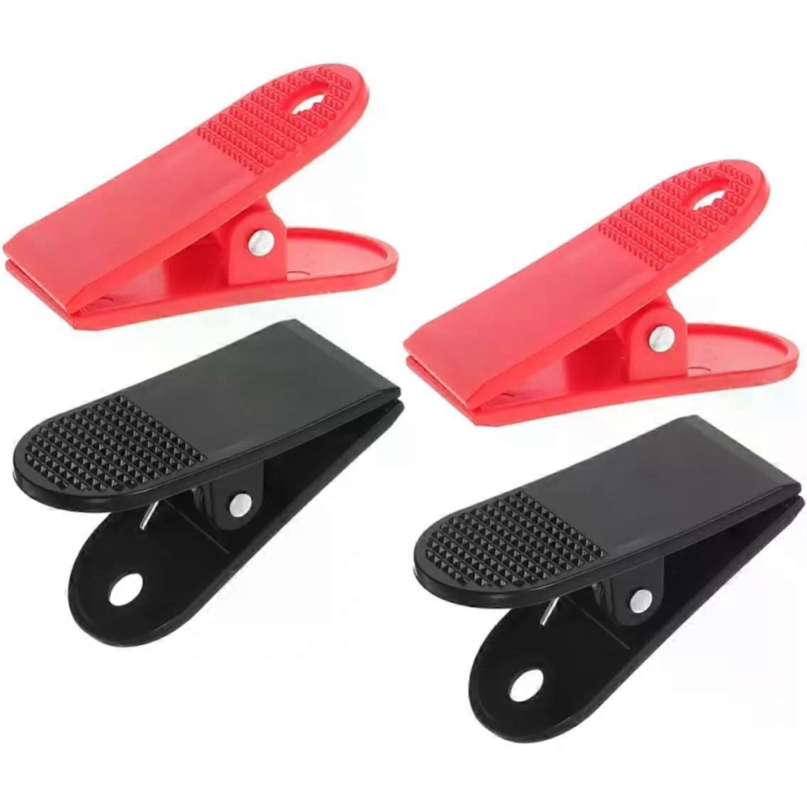 4pcs Treadmill Key Replacement Clip Spring Loaded Plastic Accessory