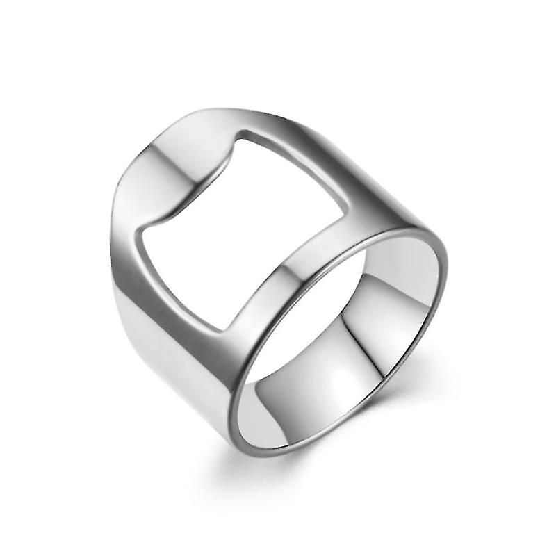 Open bierfles dop ring persoonlijkheidsring multifunctionele ring bierbar tool