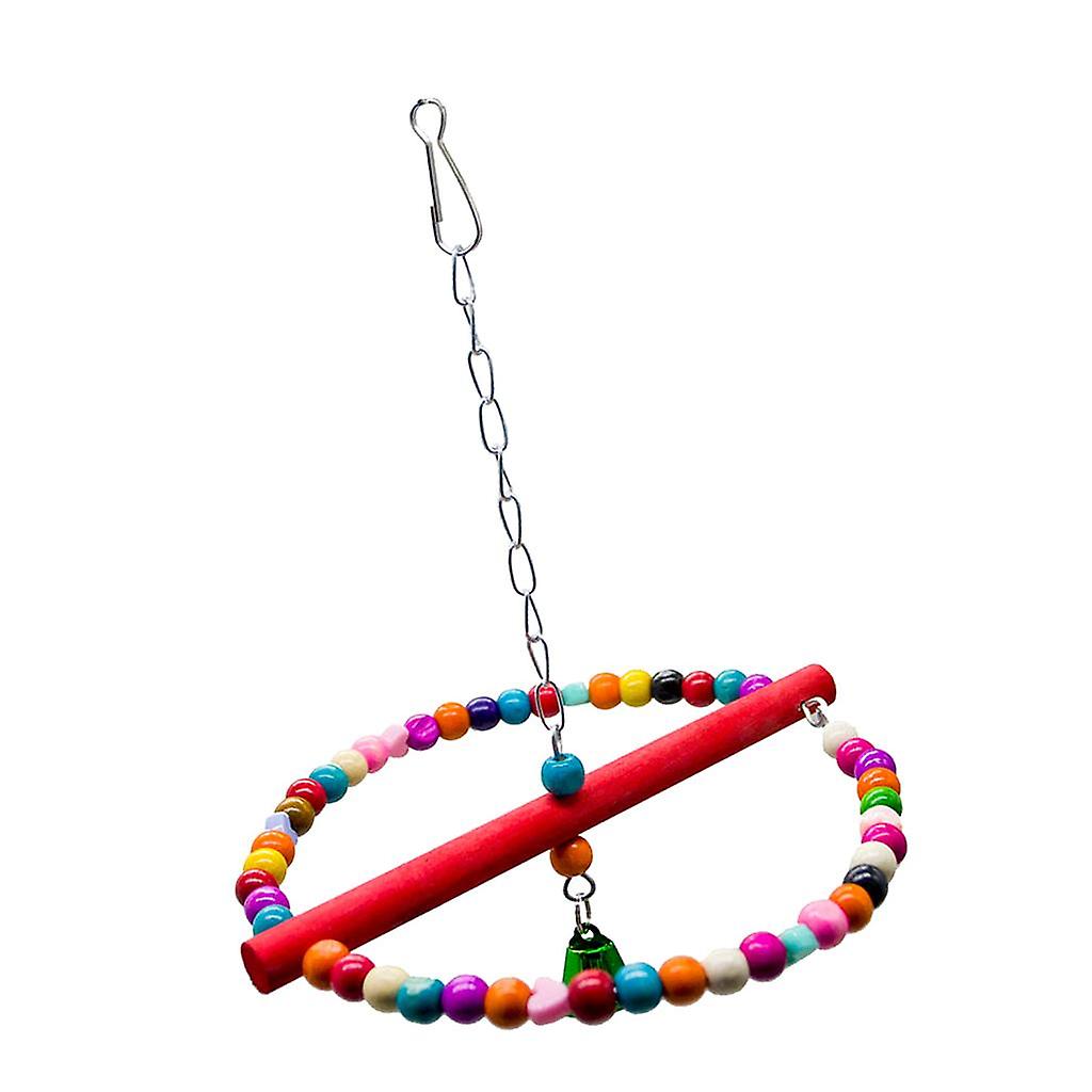 Bird Chew Toy Parrot Hanging Climbing Swing Bridge Treats and Chews Toy