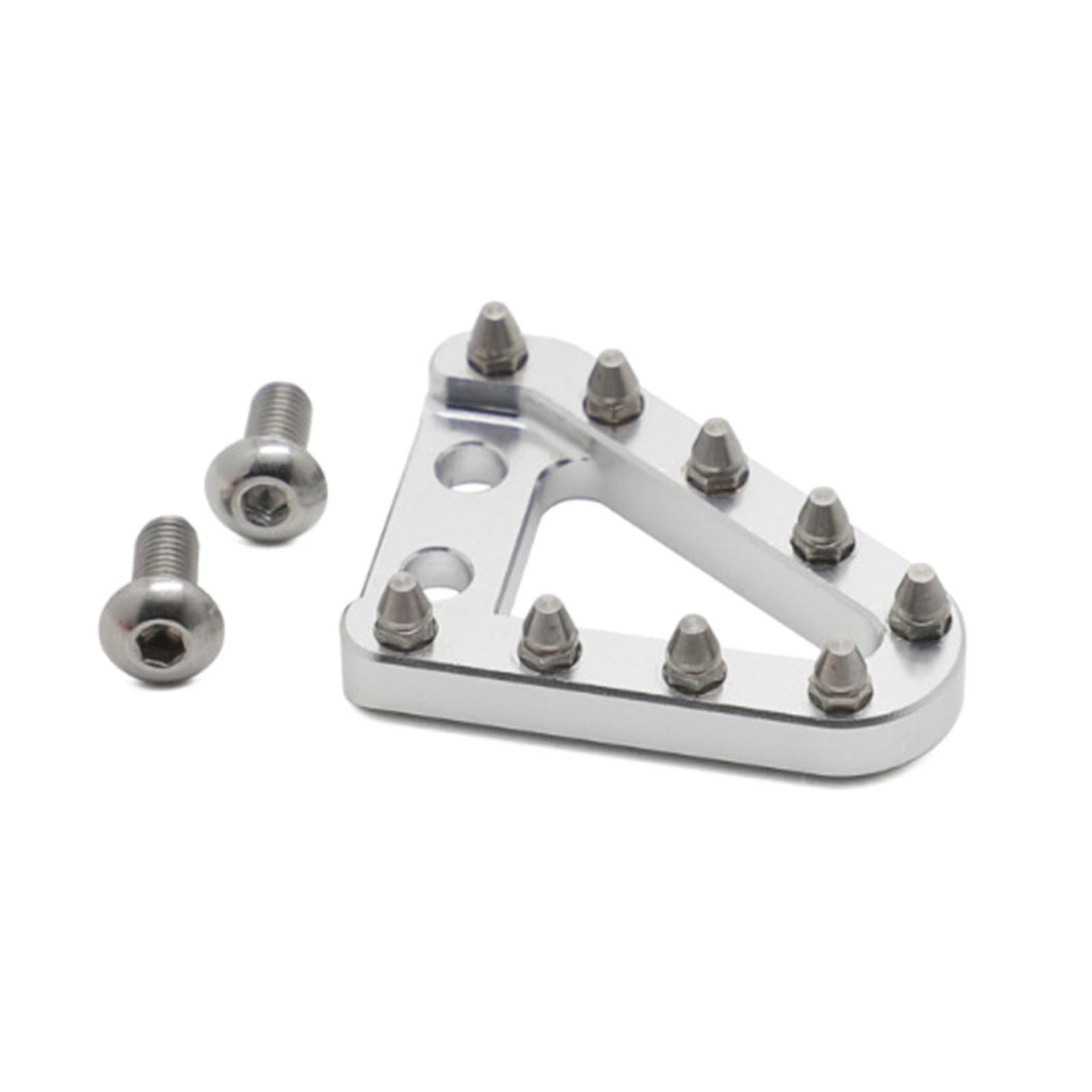 Cnc più largo pedale del freno a pedale leva Step Tip Plate Rest per Exc Motorcycle U