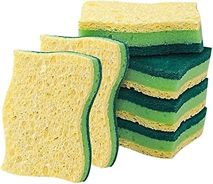 three-layer sponge brushes, strong and efficient cleaning sponge and strong detergent cleaning sponge