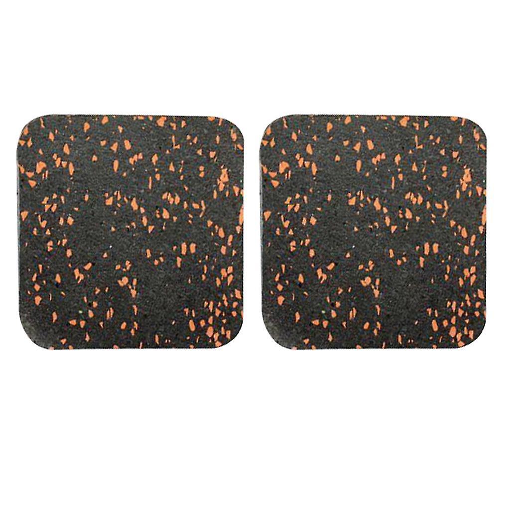2x Treadmill Mat Red
