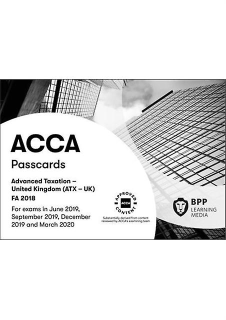 Acca Advanced Taxation Fa2018 by BPP Learning Media Spiral bound Book