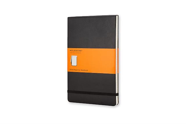 Black Moleskine Pocket Reporter Ruled Notebook By Moleskine Paperback Book