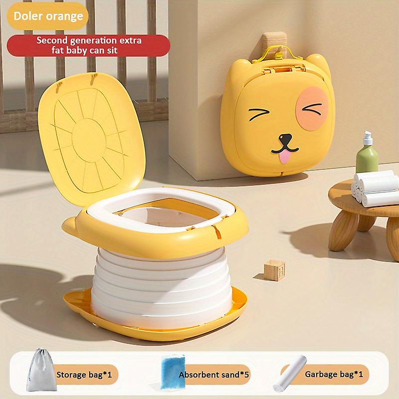 Make Potty Training Easier With This Portable Folding Toilet Seat For Kids!