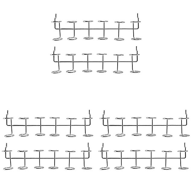 6 Pcs Screwdriver Holder Pegboard Multi-tool Holder Accessory Pegboard Accessories Multi-ring Tool Holder For Pegboard