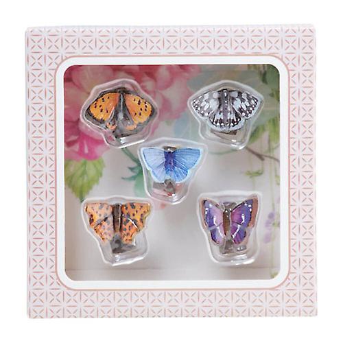 BUTTERFLIES Jardinopia Garden Decor Diffuser topper Set of 5 Pieces Multicolor