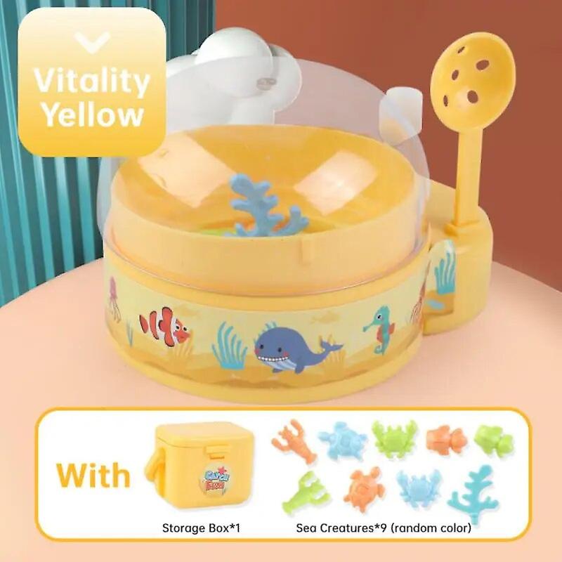 Mini Claw Machine Capsule Catcher Toy 9 Tiny Stuff Capsule Toy Animal Vending Catch Crab Game Fingertip Toy Prize For Kids Gift