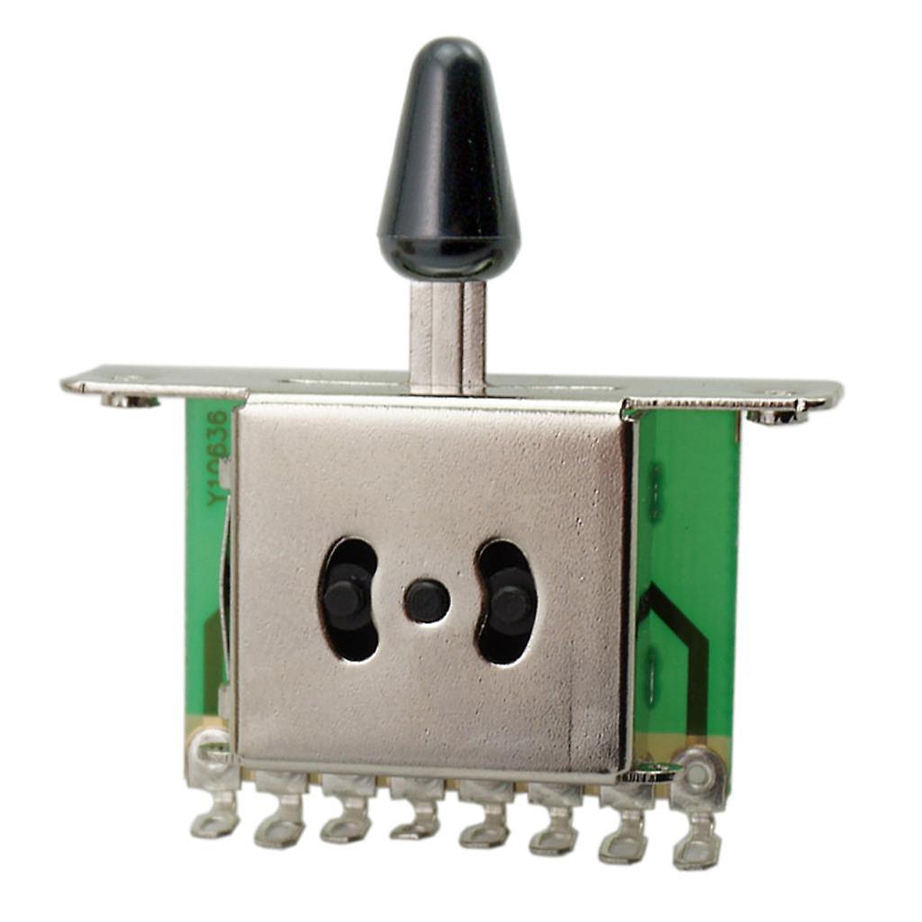Gitar 3-veis pickup-velgerbryter for elektriske gitardeler svart