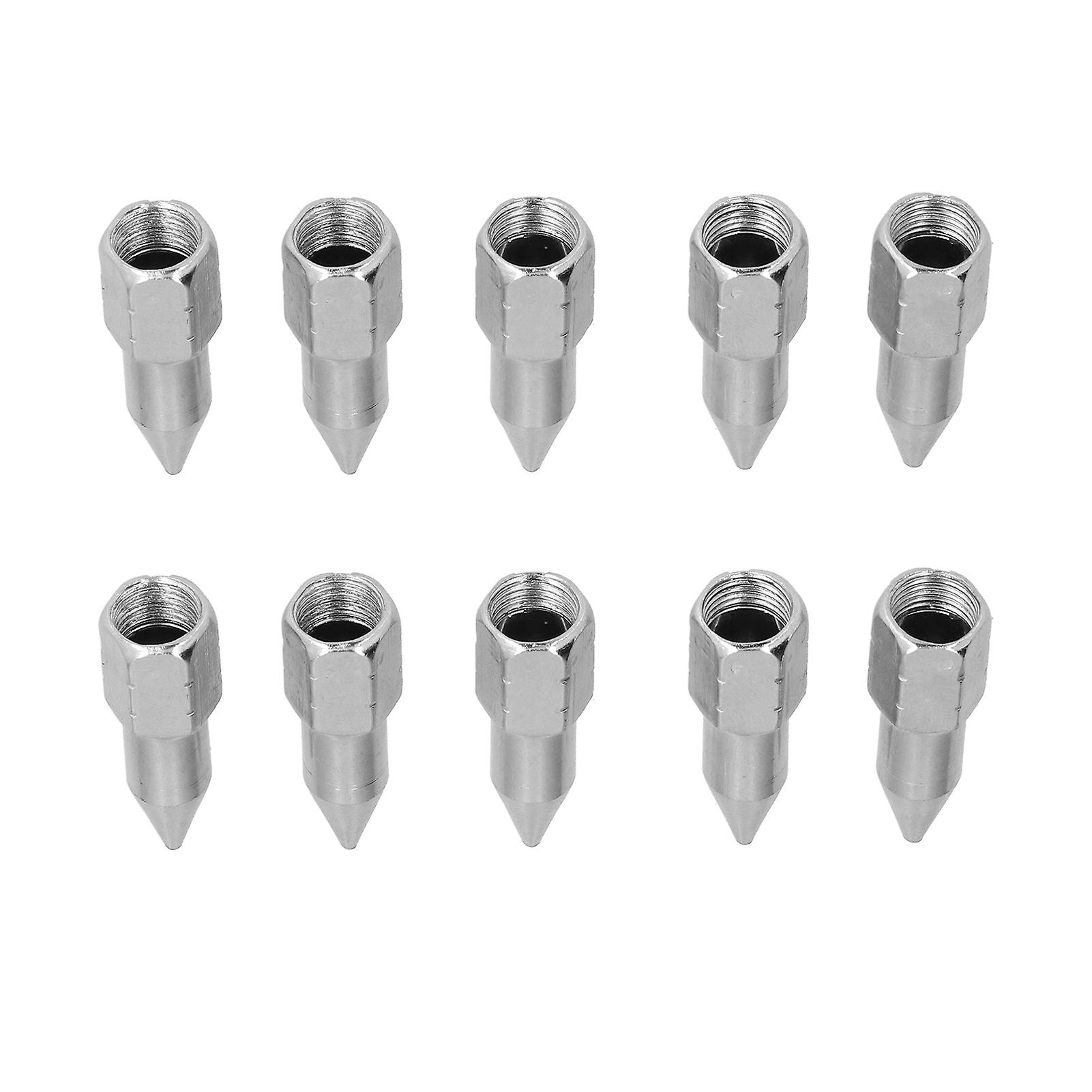 10Pcs Alloy Pointed Grease Gun Nozzles 1/8" Thread Durable