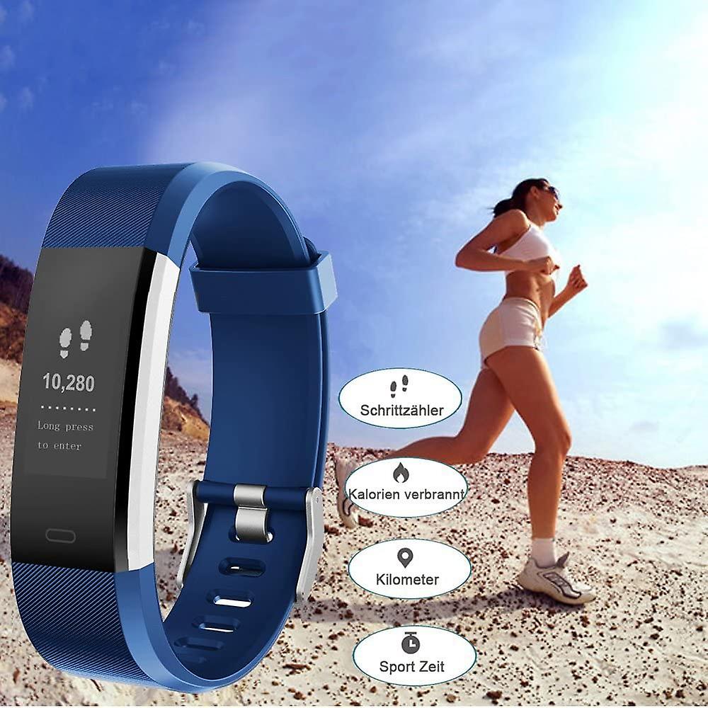 Fitness bracelet with heart rate monitor Waterproof IP67 Fitness tracker Smartwatch Activity tracker