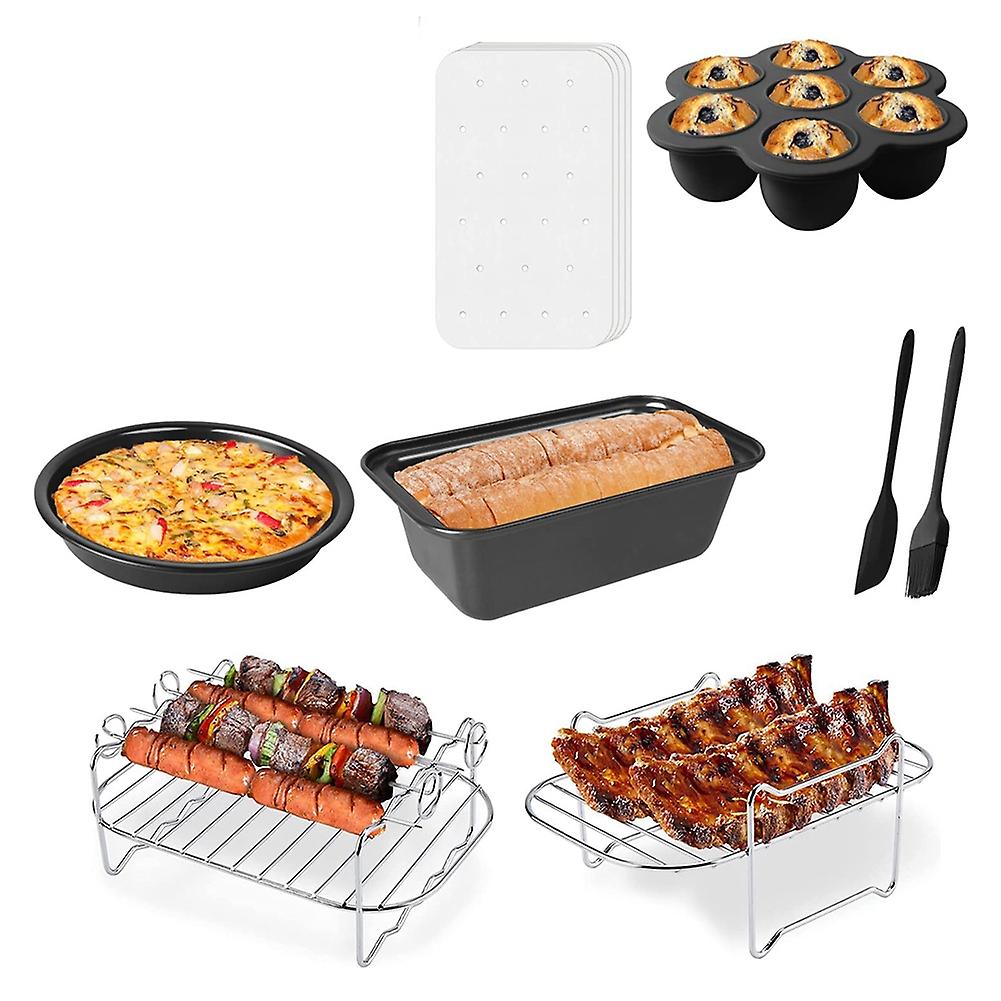 Ilmakeittimen lisävarusteet, Ninja Dual Air Fryer AF300UK, AF400UK & Useimmat 3.7Qt - 4.2Qt ja suuremmat kaksivyöhykeiset ilmakeittimet