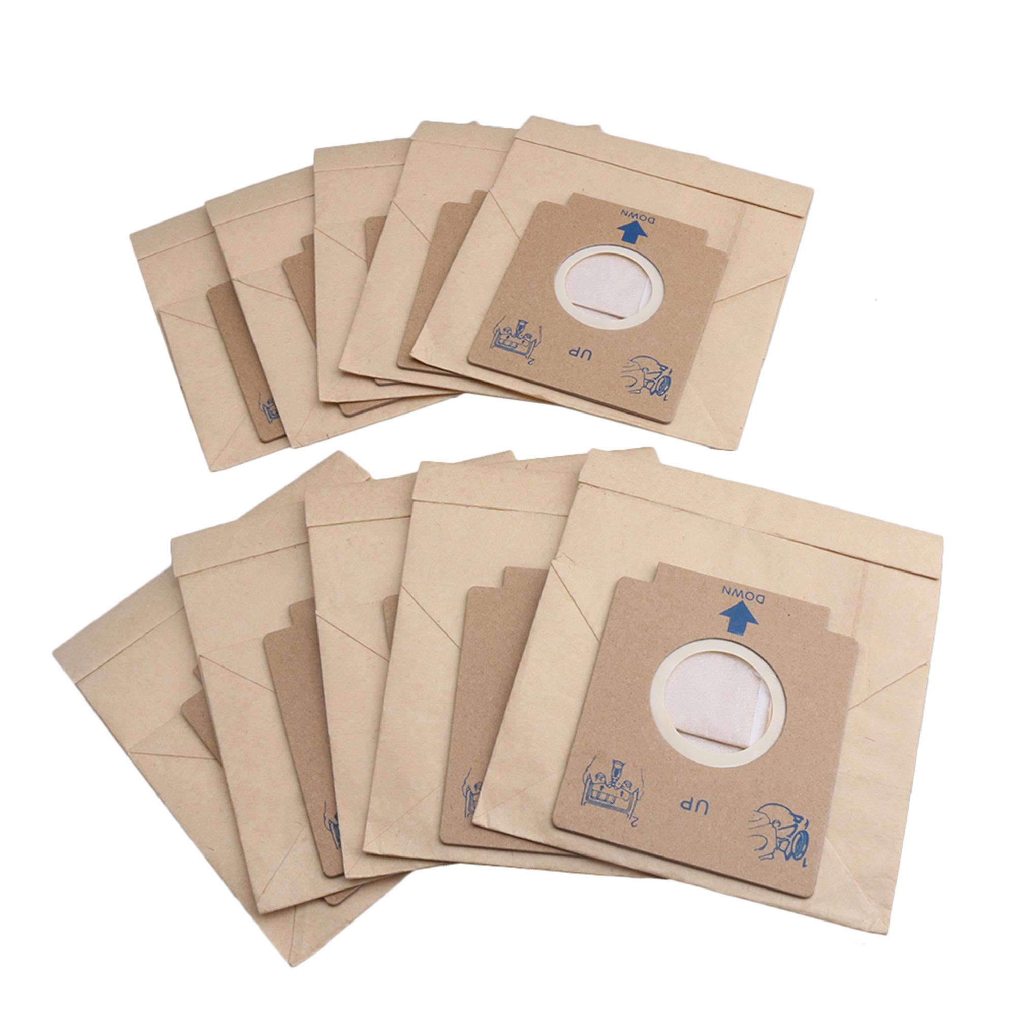 10 x Khaki Vacuum Bag 00018 Fits For Z1480 ZW1200-211