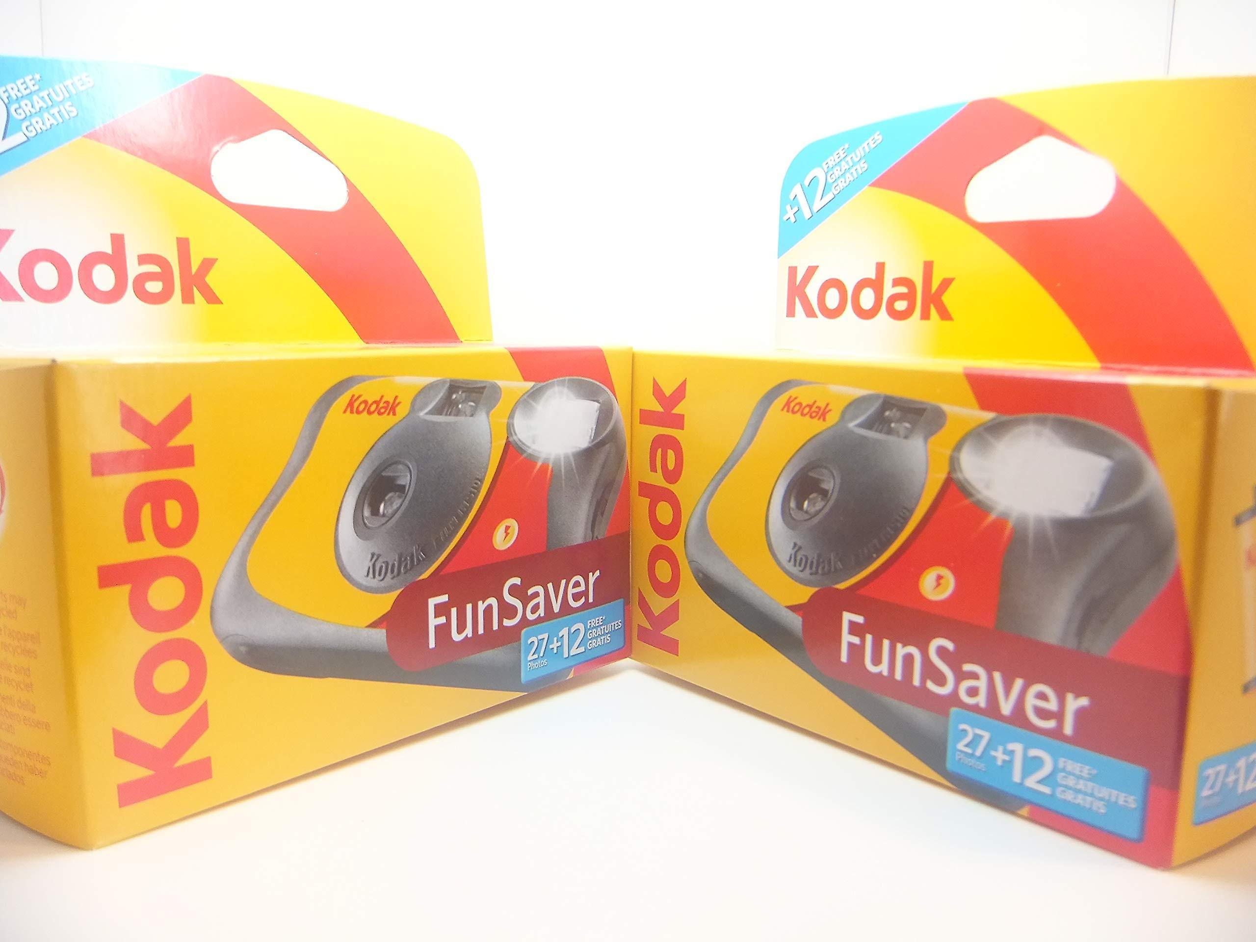 Kodak fun flash disposable camera¬†‚Äì¬†39¬†exposures pack of 2 Fruugo UK