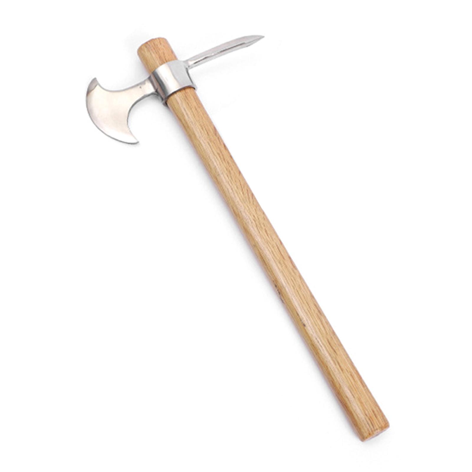 Double Headed Portable Pointed Pickaxe Efficient Digging Clearing Tool for Gardening Work