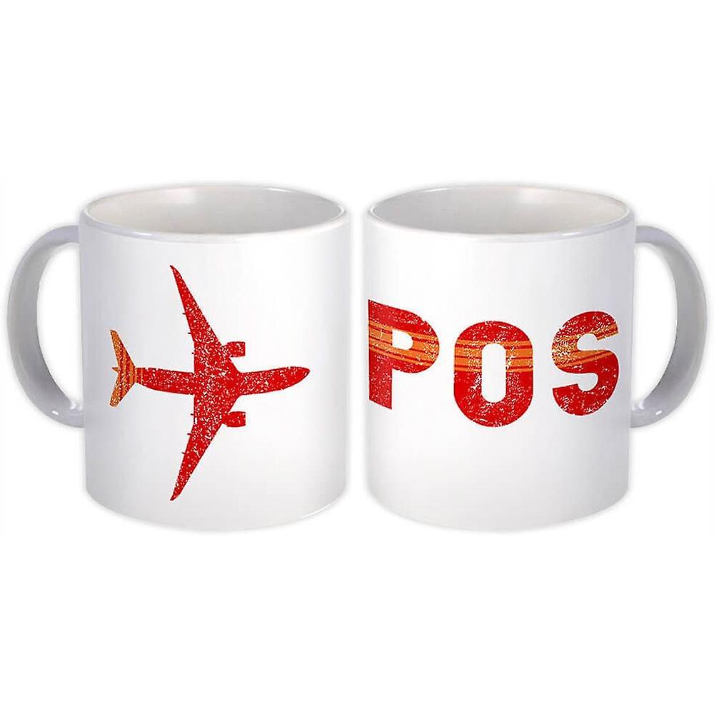 礼品杯：特立尼达和多巴哥 Piarco 机场 西班牙港 POS Travel