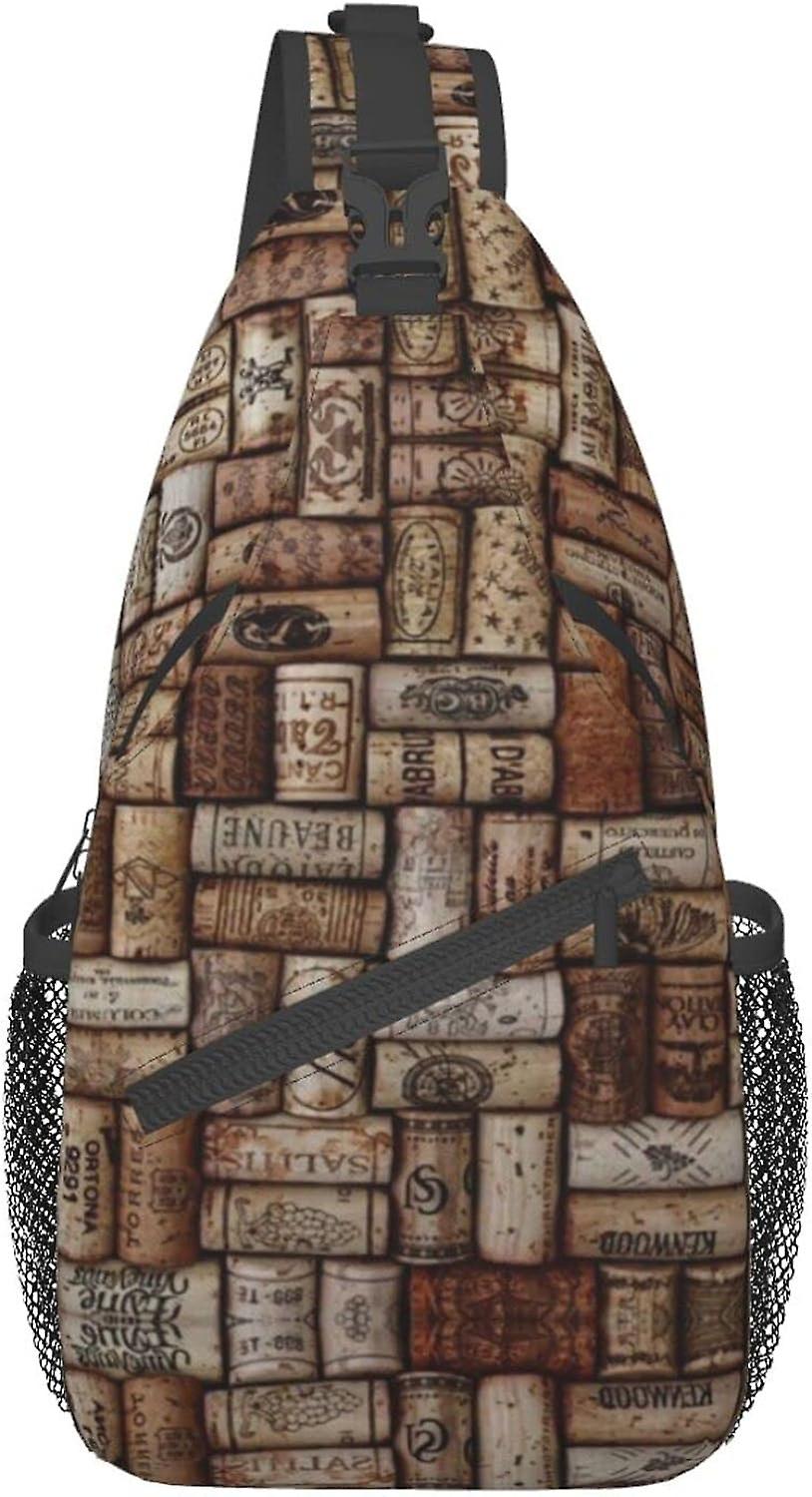 AI01019 Bear Dancing Tie Dye Sling Bag, σακίδιο ώμου Πακέτο στήθους Causal Crossbody Daypack για γυναίκες Άνδρες Πεζοπορία Ταξίδια