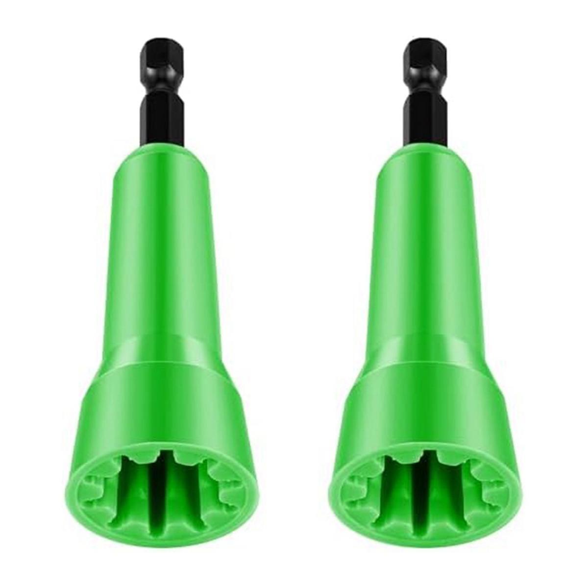 2Pcs Wire Twisting Tool Wire Twister Tool Drill Wire Stripper Twisting Wire Connector Socket Wire T