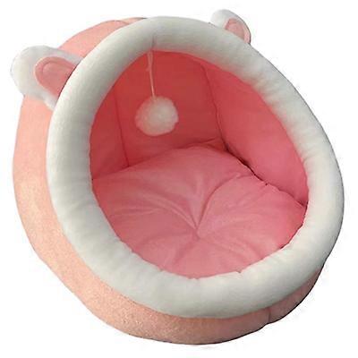 Cat Budeka Plush Bed Cabin Winter