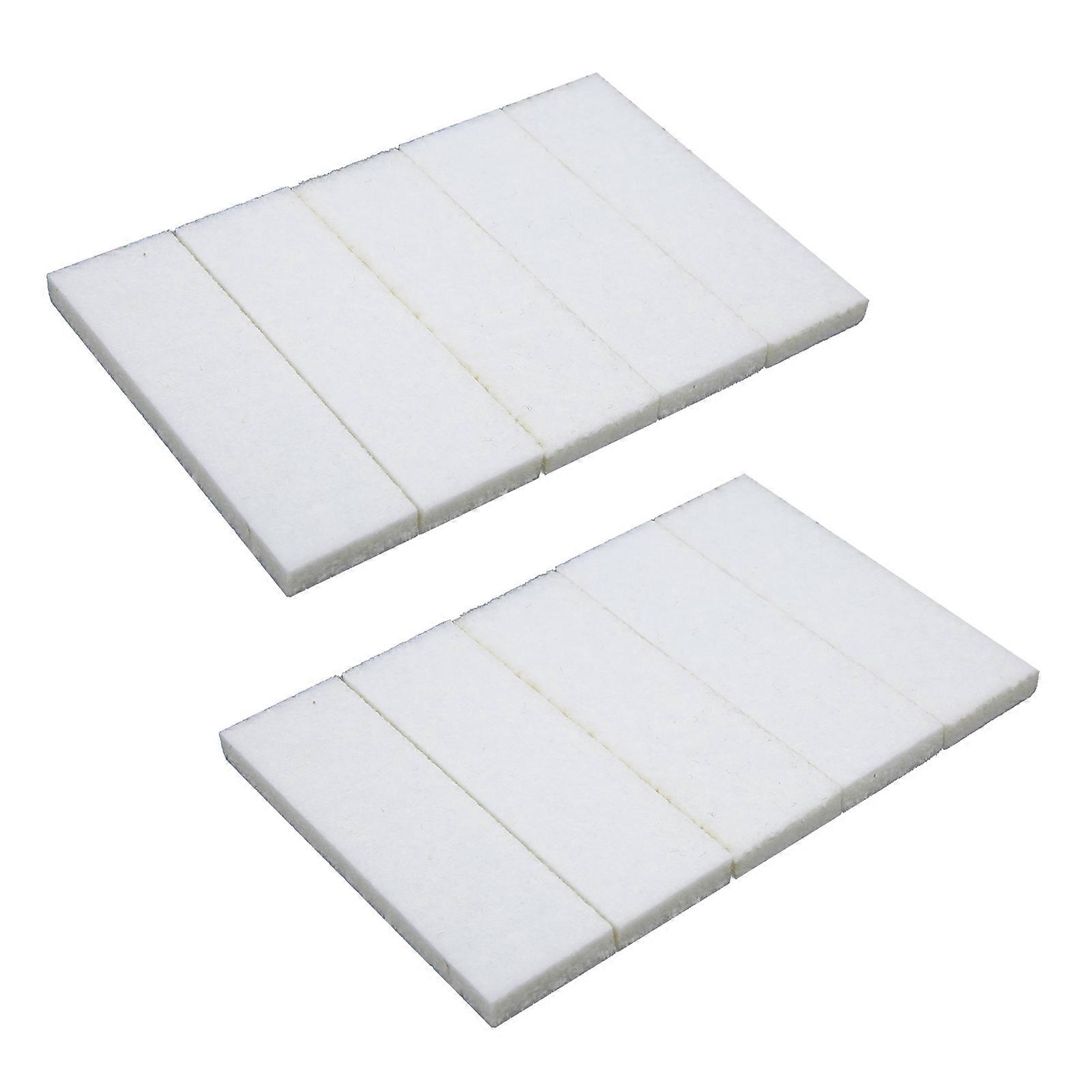 10 Pcs Ribbon Strong Liquid Absorption Ability Improve Efficiency Leather Edge Handling Tool For Daub