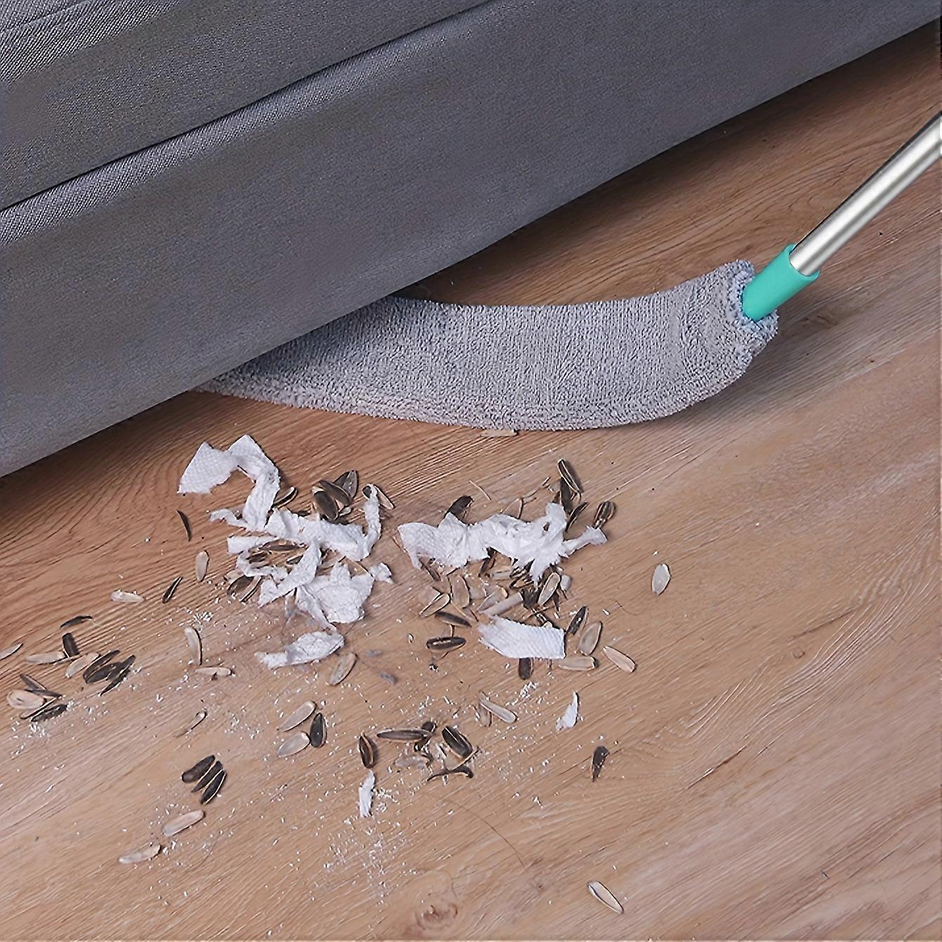 Extendable Dusting Wand - Reaches Every Nook for Effective Dusting, Sweeping, and Mopping - Perfect for Sofa Crevices and Under-Bed Cleaning - Essenti