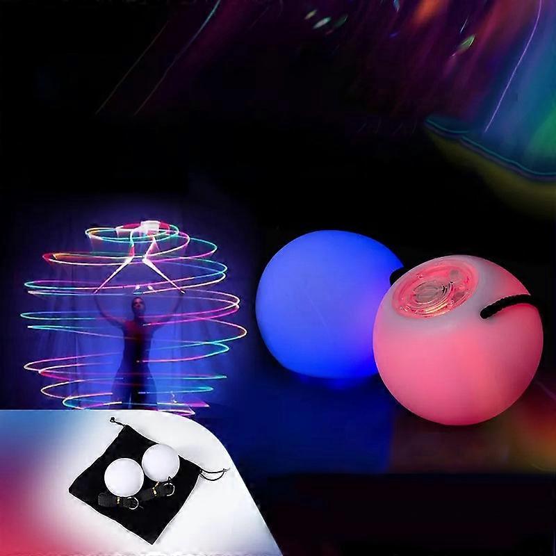 Light Up Orbit Wrist Balls, Light up Balls with Flashing Lights and String